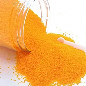 Orange jojoba beads
